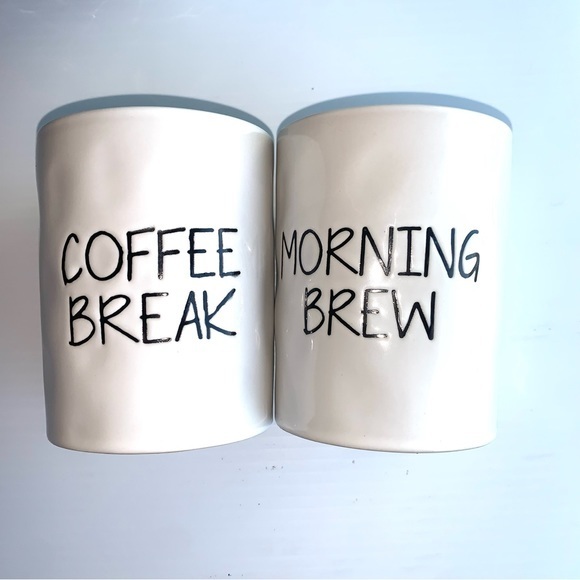 Aldi oversized‎ coffee mugs with rustic imperfect dimpled sides. 16 fl oz, - Picture 2 of 6